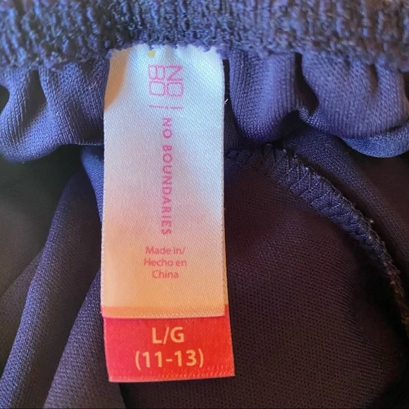 🌊 No Boundaries, Size Large (11-13), Color Navy Blue, Lace Like Dress - Picture 2 of 14